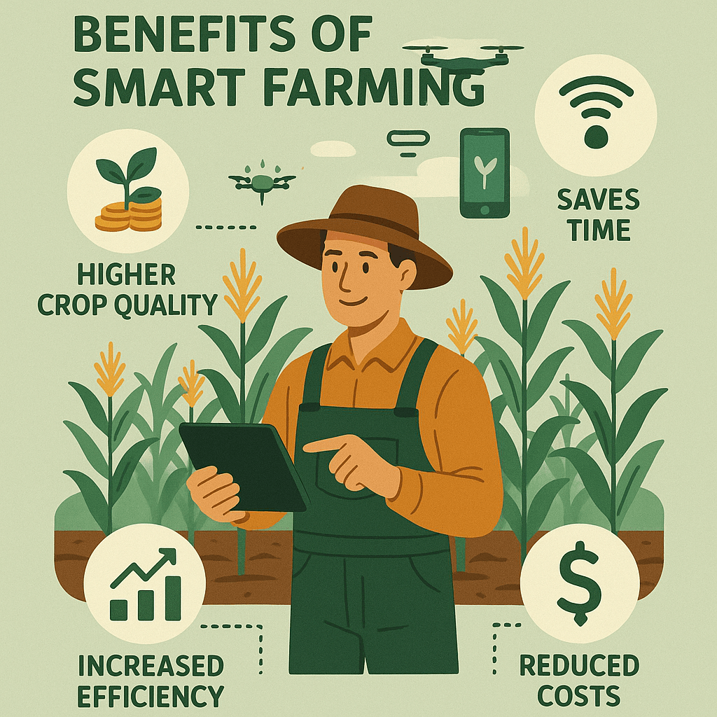 Benefits of smart farming visualization